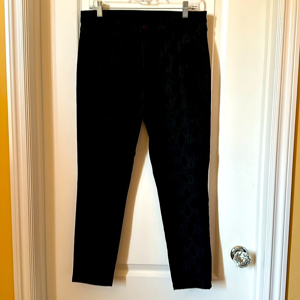 Joes Jeans snake print pants.
